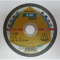 Диск за рязане на Неръждавейка Klingspor 125x1x22.23