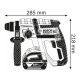 Акумулаторен перфоратор със SDS-plus Bosch GBH 18 V-EC Professional